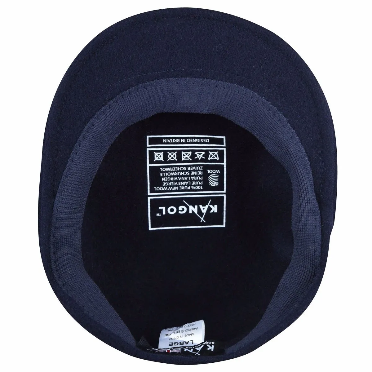 504 Wool Kangol Cap - Dark Blue