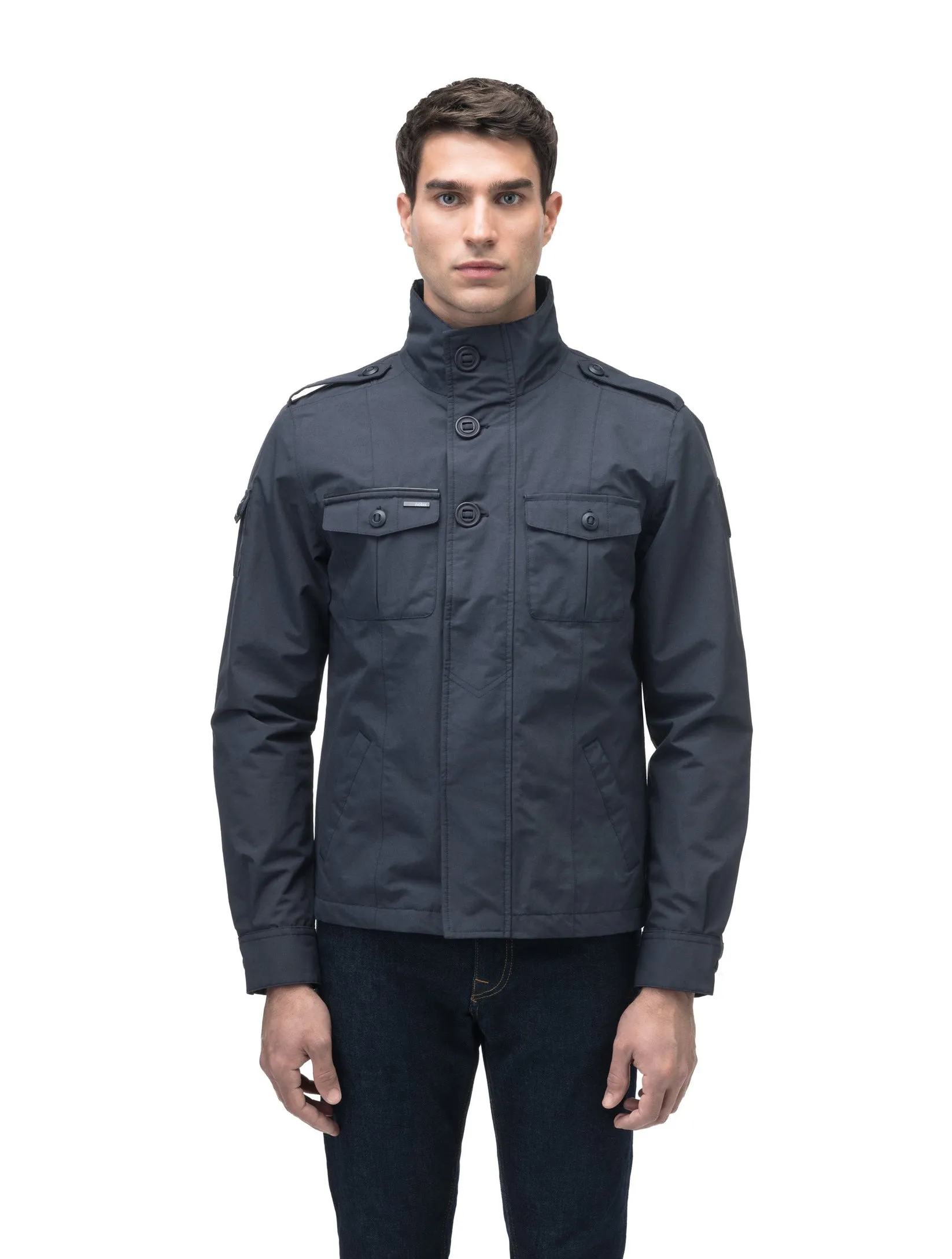 ADMIRAL MEN'S SHIRT JACKET NAVY