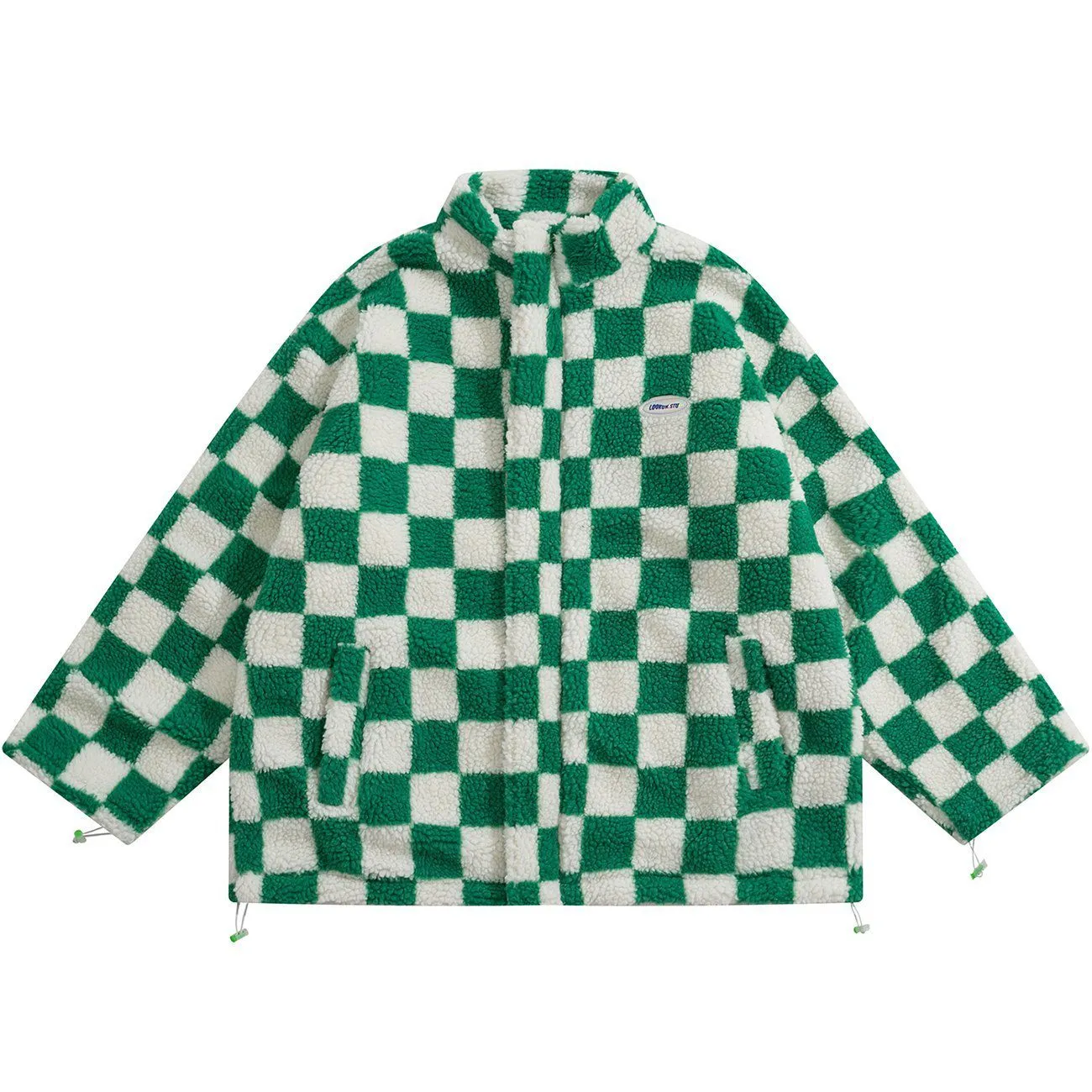 AlanBalen® - Checkerboard Double-sided Winter Coat