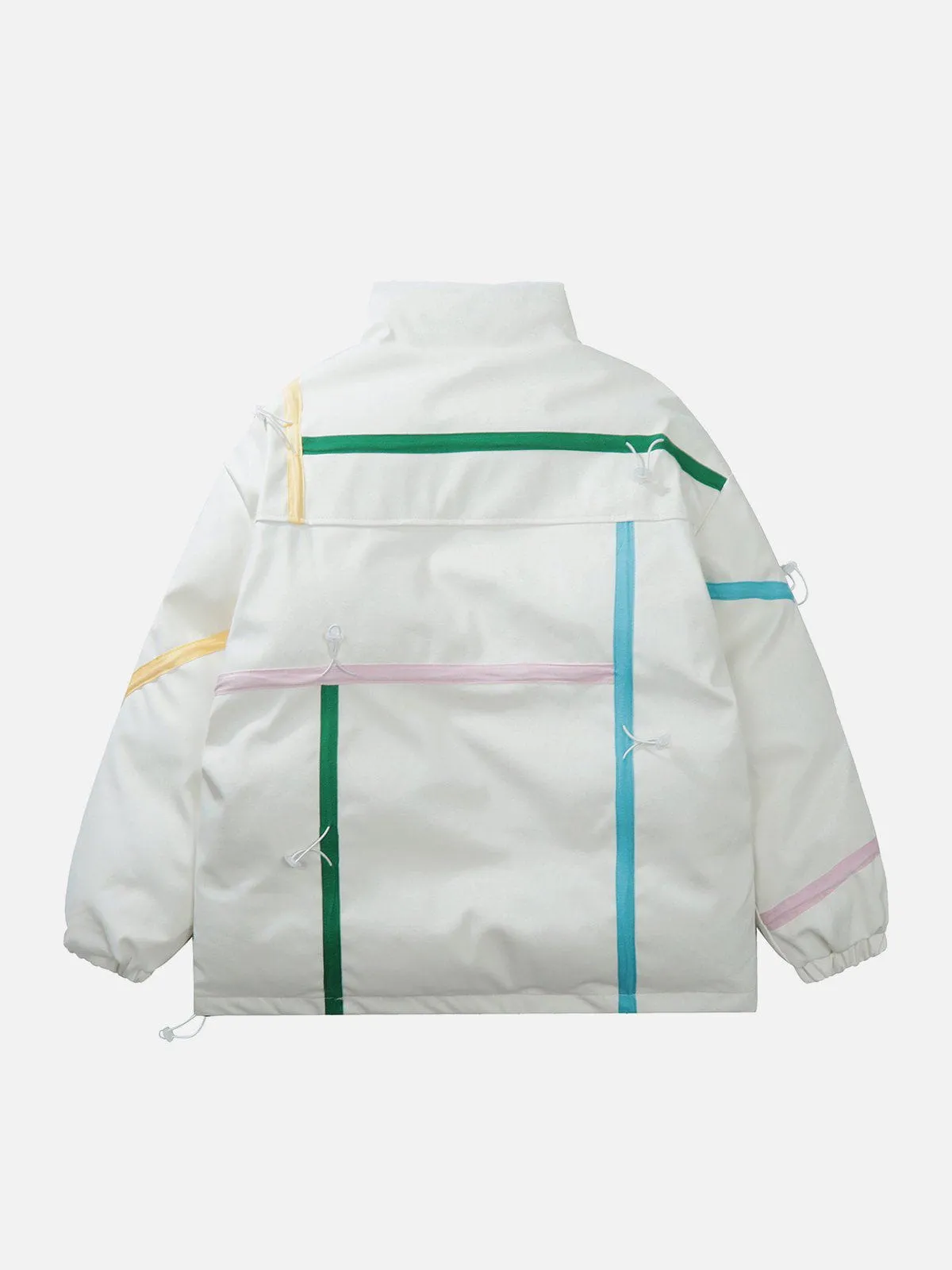 AlanBalen® - Colorful Lines Winter Coat