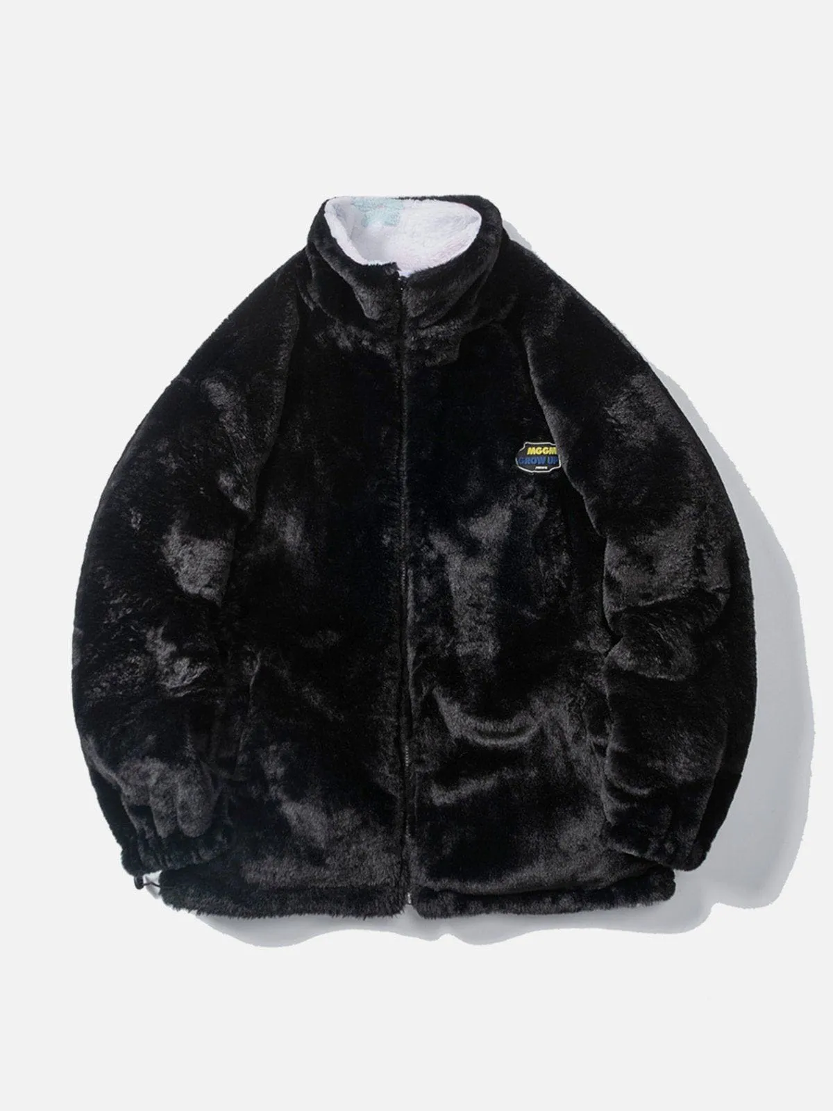 AlanBalen® - Floral Reversible Sherpa Winter Coat