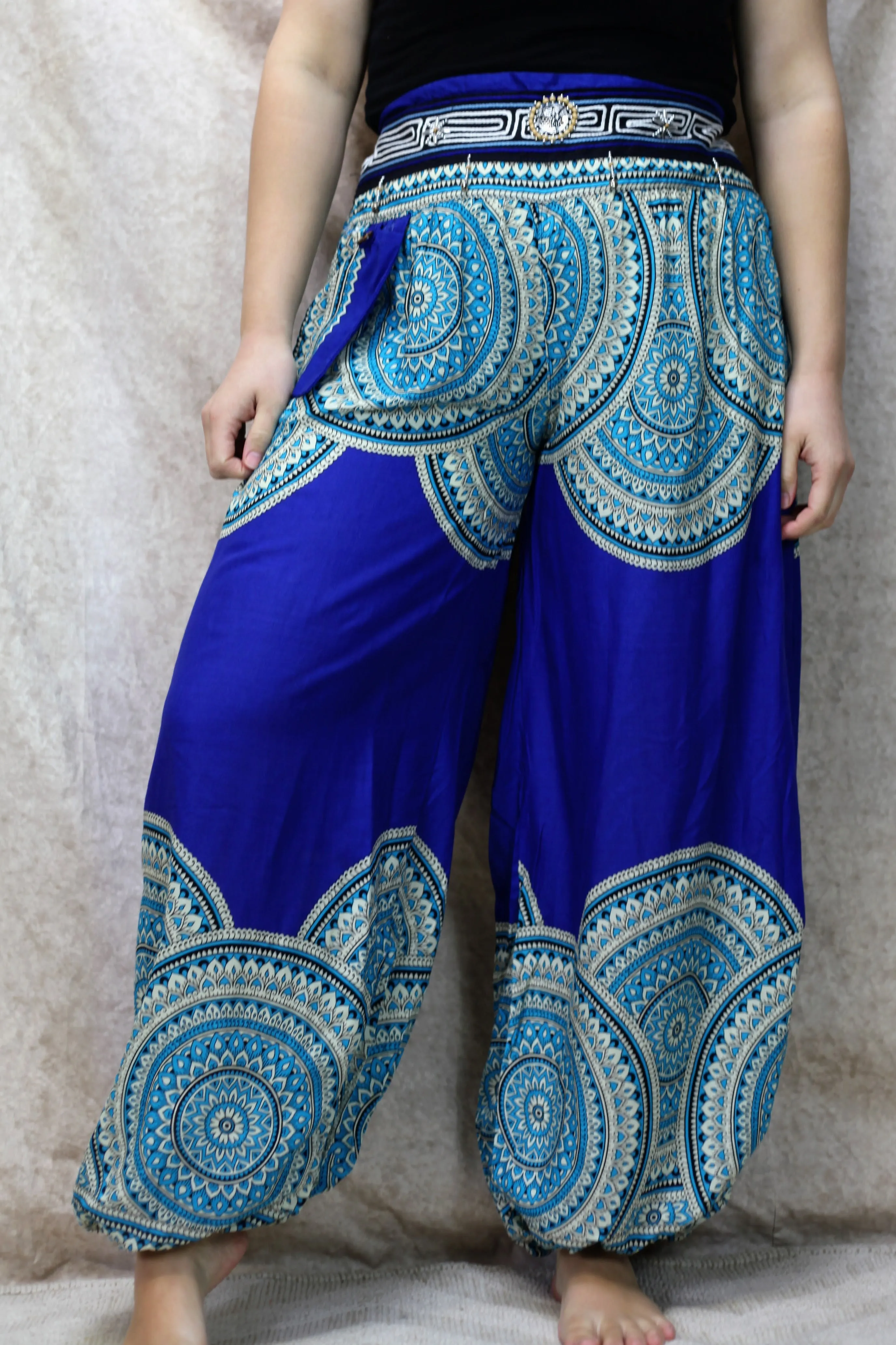 Amila Plus Size Tribal Pants