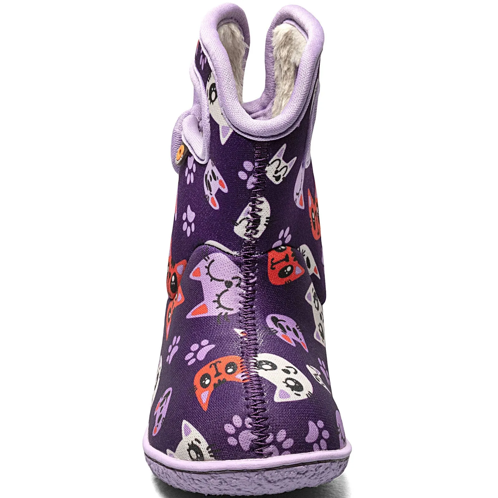 Baby BOGS Kitties Waterproof Rain Boots - Purple