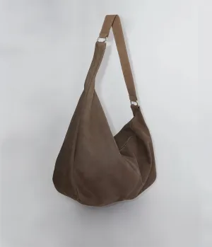 BIG DRY SHOULDER BAG- BROWN