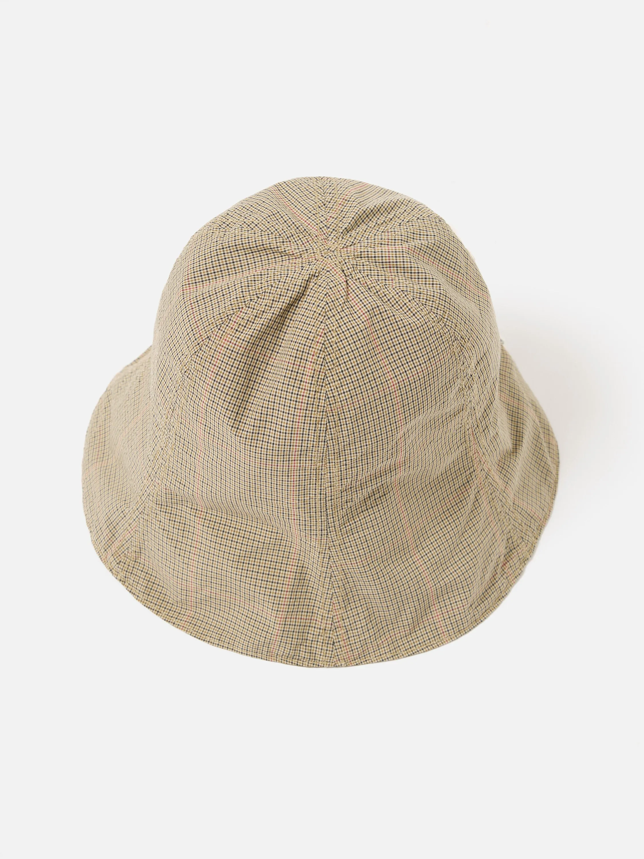 cableami® Reversible Tulip Hat in Olive/Beige Check Ripstop/Cordura