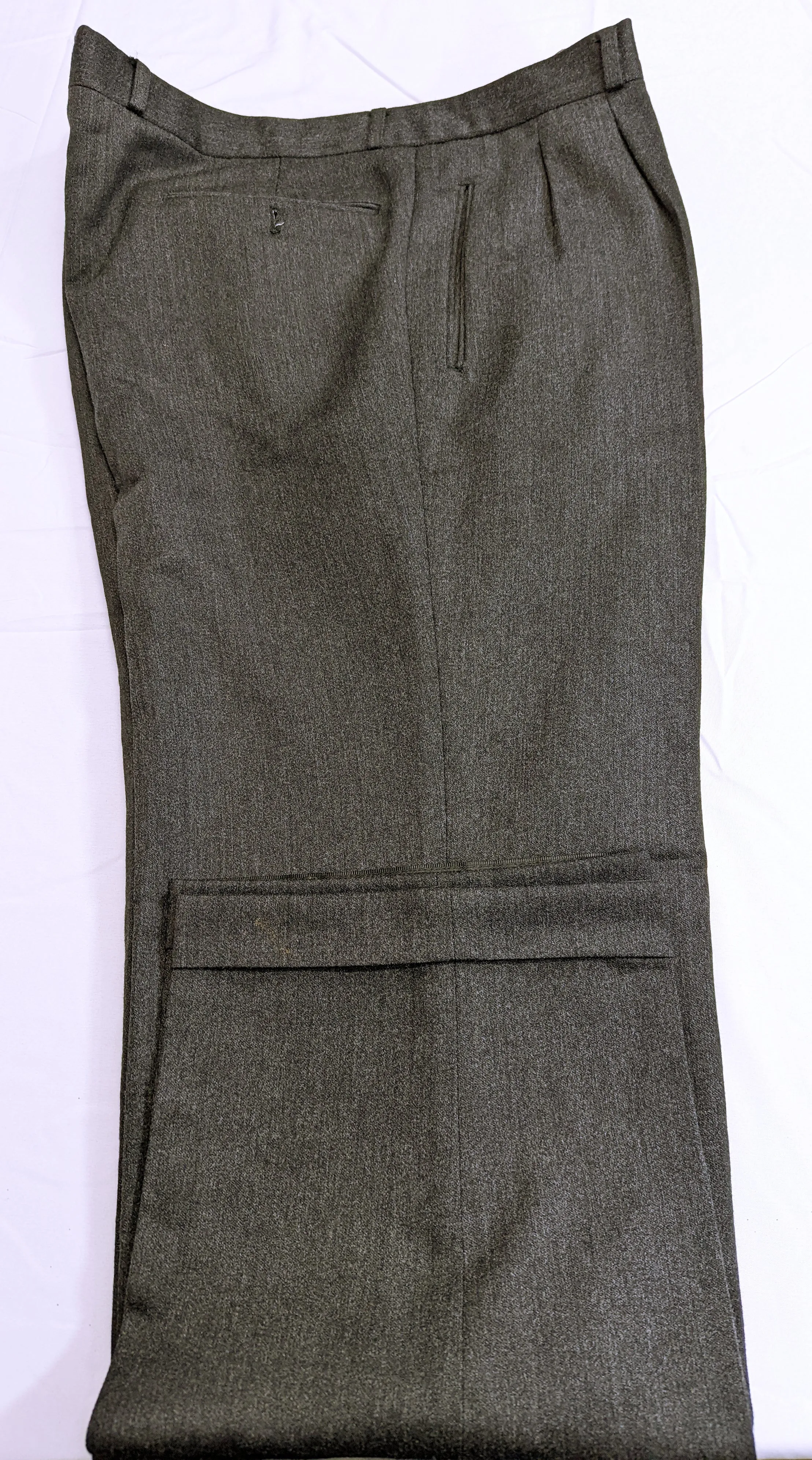 Charcoal Grey Hugo Boss Formal Pants