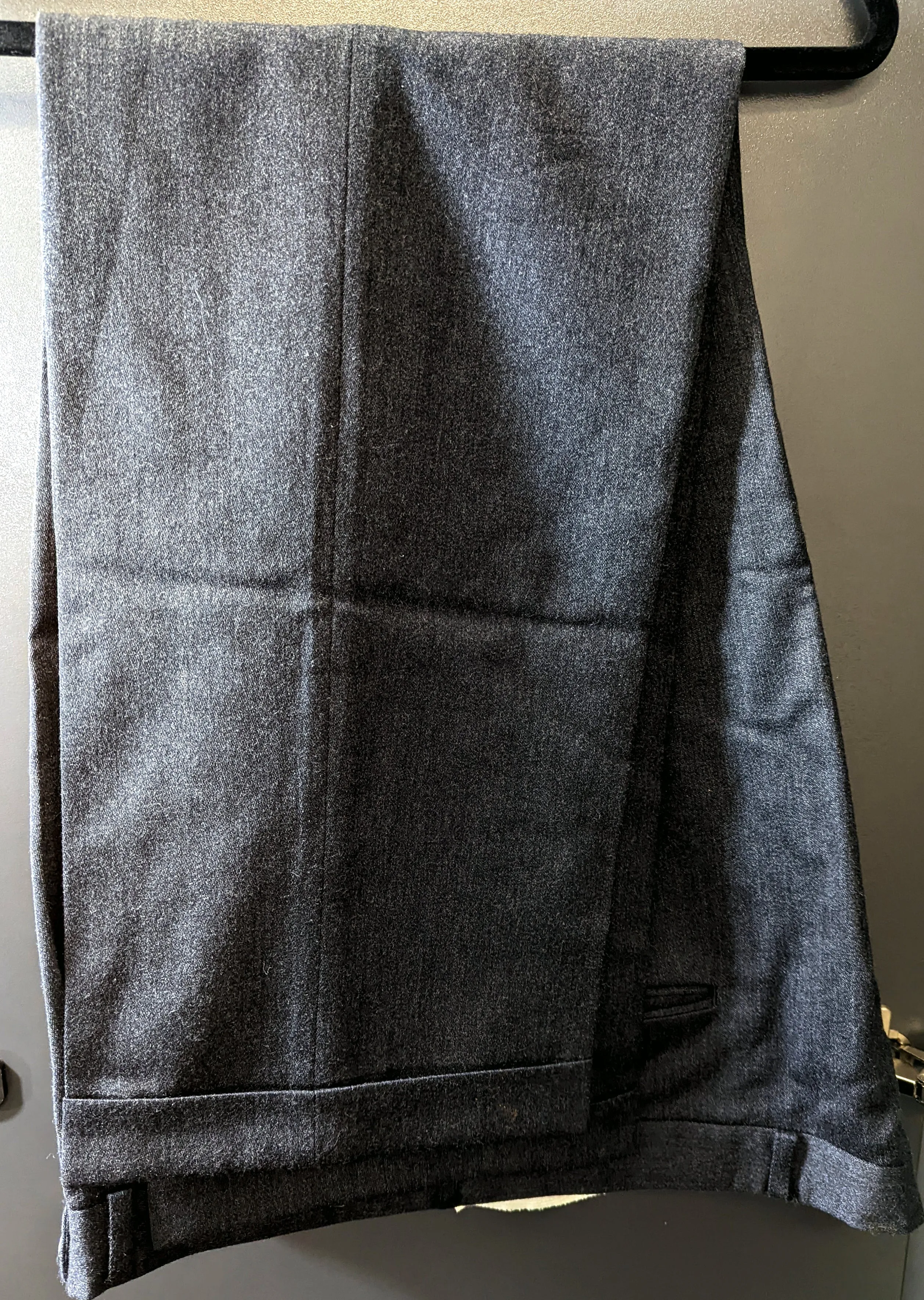 Charcoal Grey Hugo Boss Formal Pants