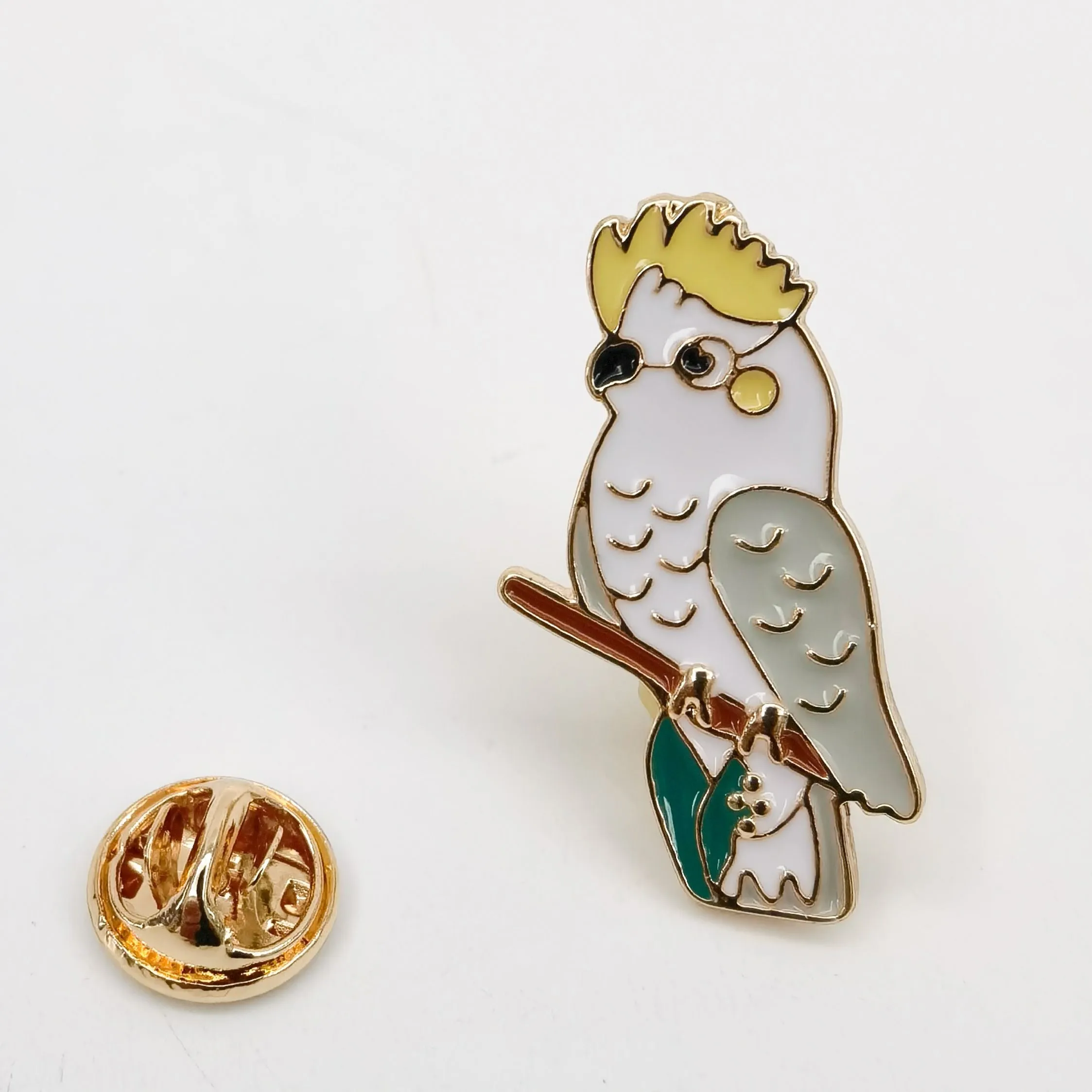 Cockatoo Memento Pin