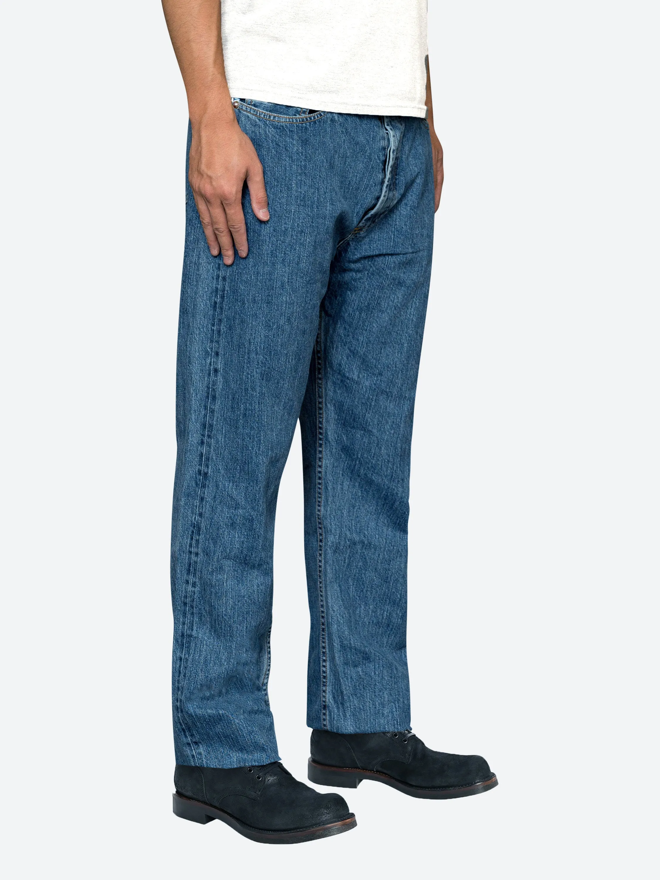 CT-101xs ~ Classic Tapered - Stonewashed Indigo Selvedge