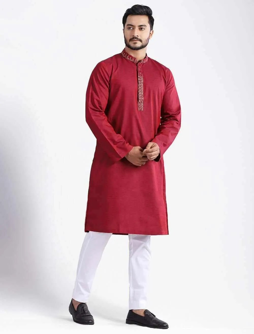 Embroidered Regular Fit Panjabi