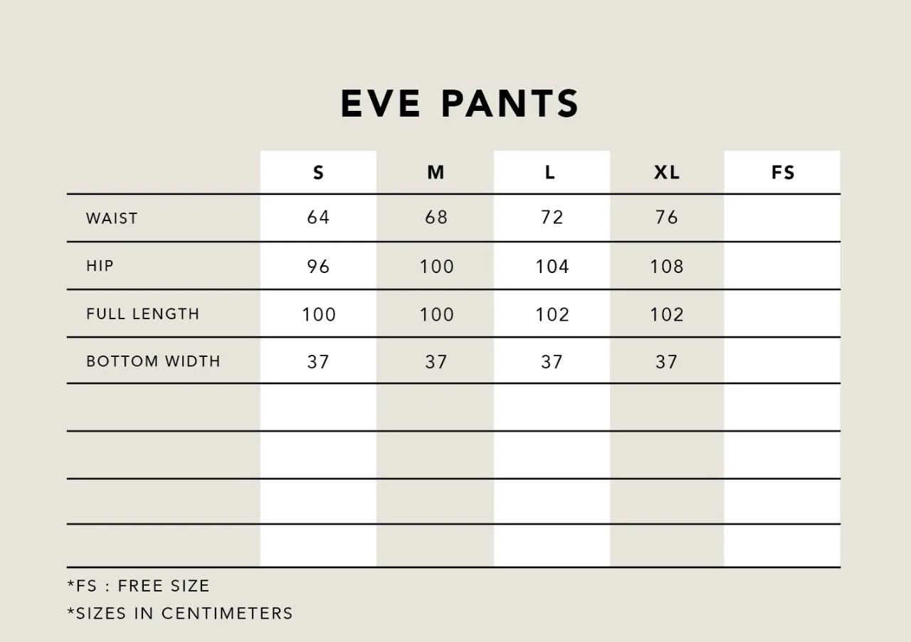 EVE PANTS ASH CLOUD