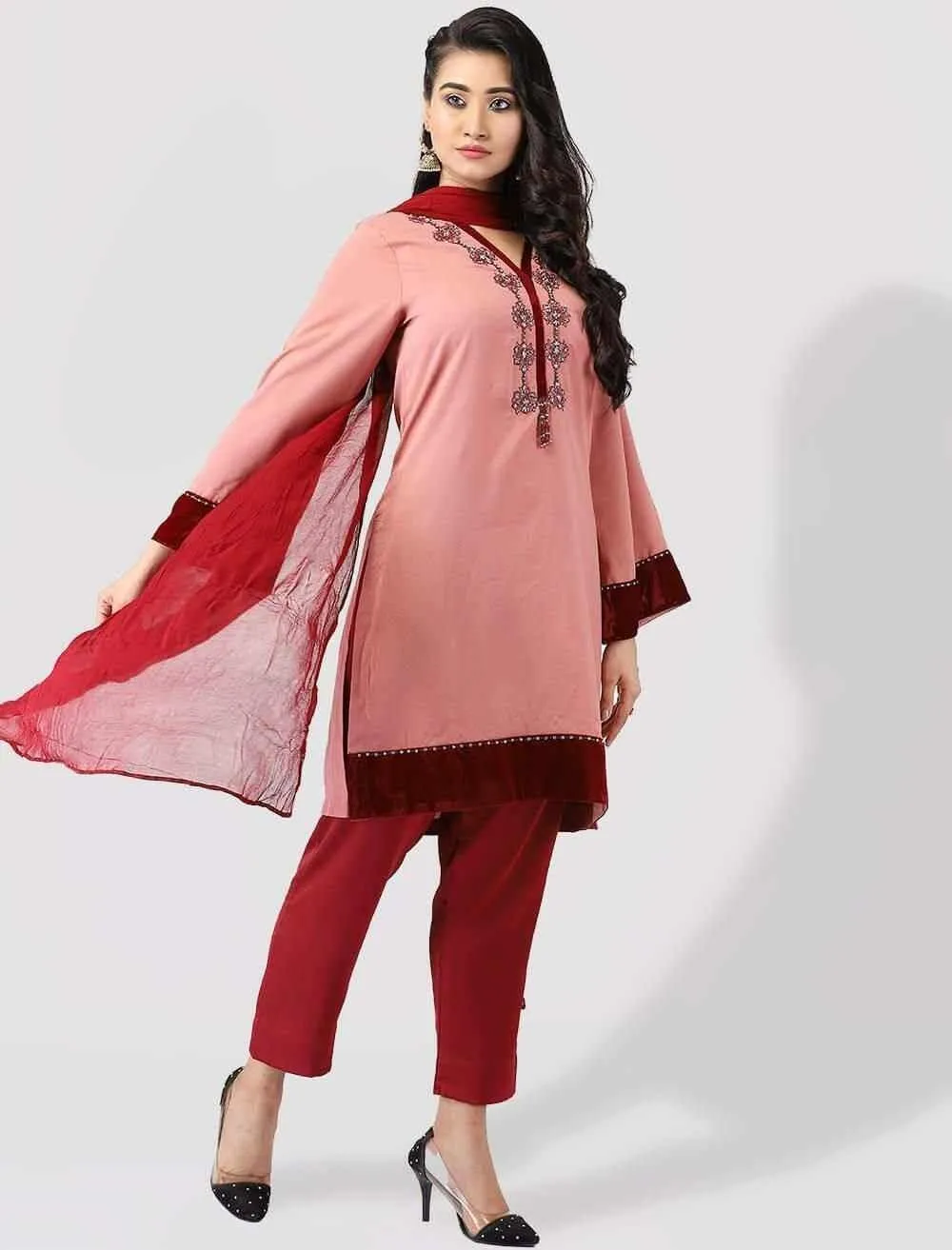 Exclusive Zardozi Work Kameez