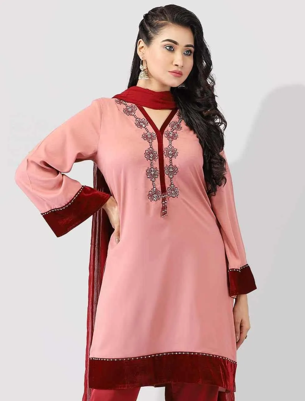 Exclusive Zardozi Work Kameez