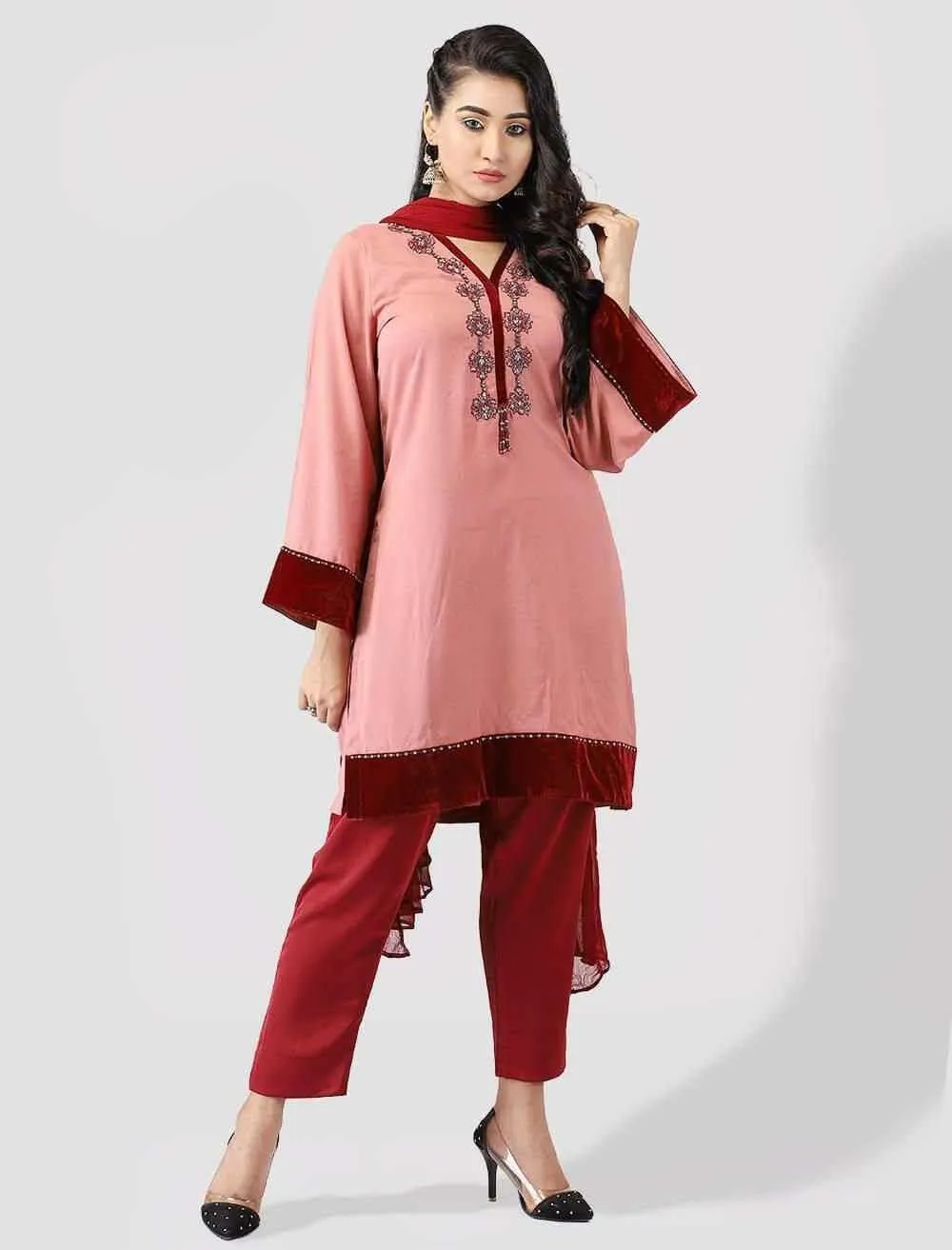 Exclusive Zardozi Work Kameez