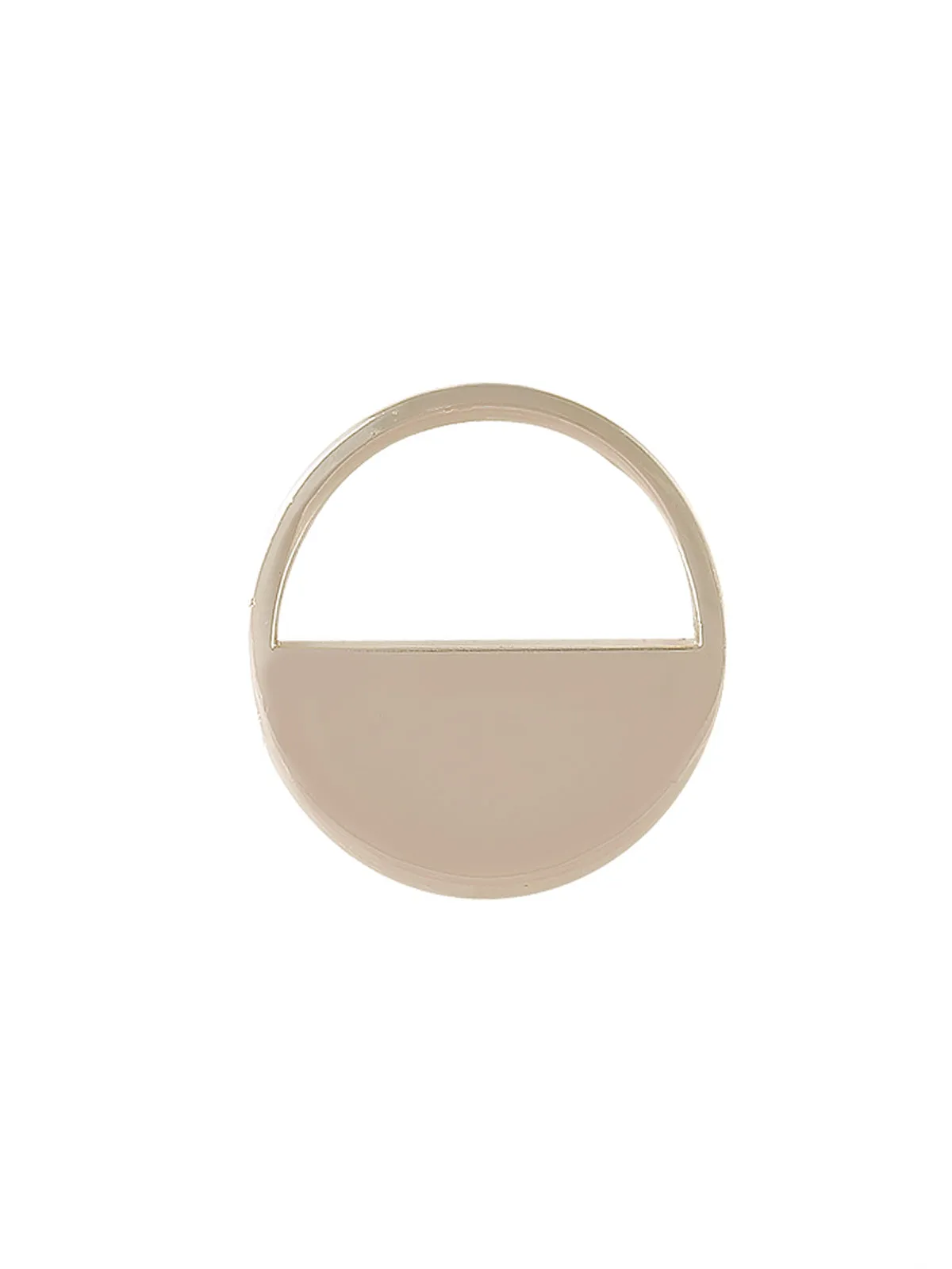 Fashionable Semi-Circle Ring Shape Decorative Button