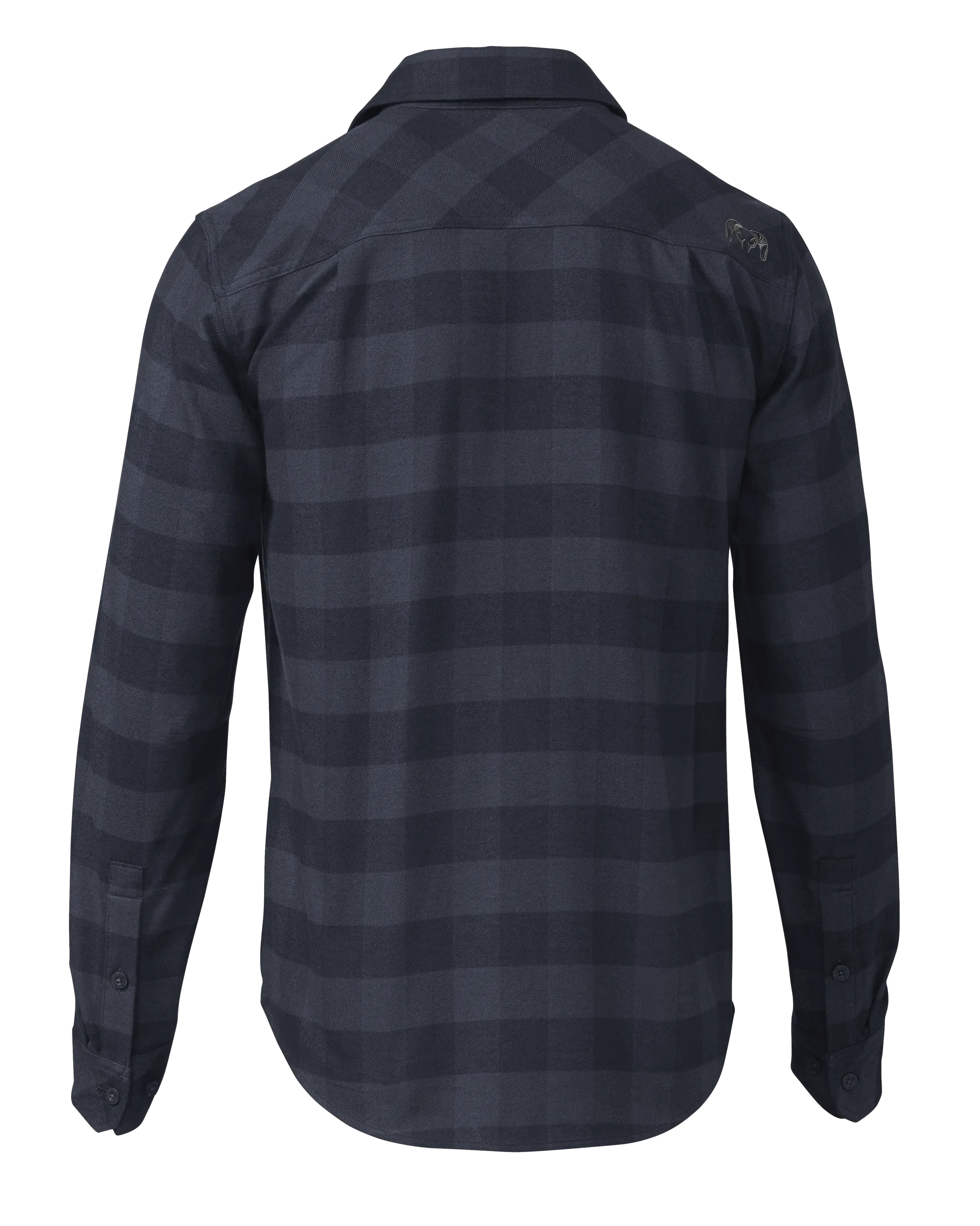 Field Flannel Shirt | Steel Blue Buffalo Check