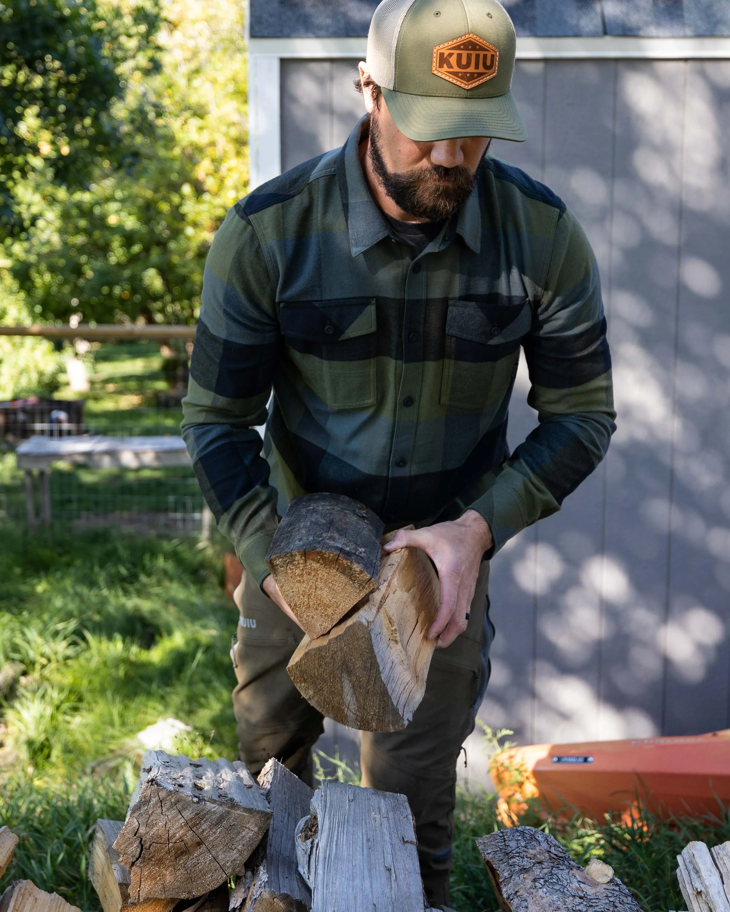 Field Flannel Shirt | Valo Plaid