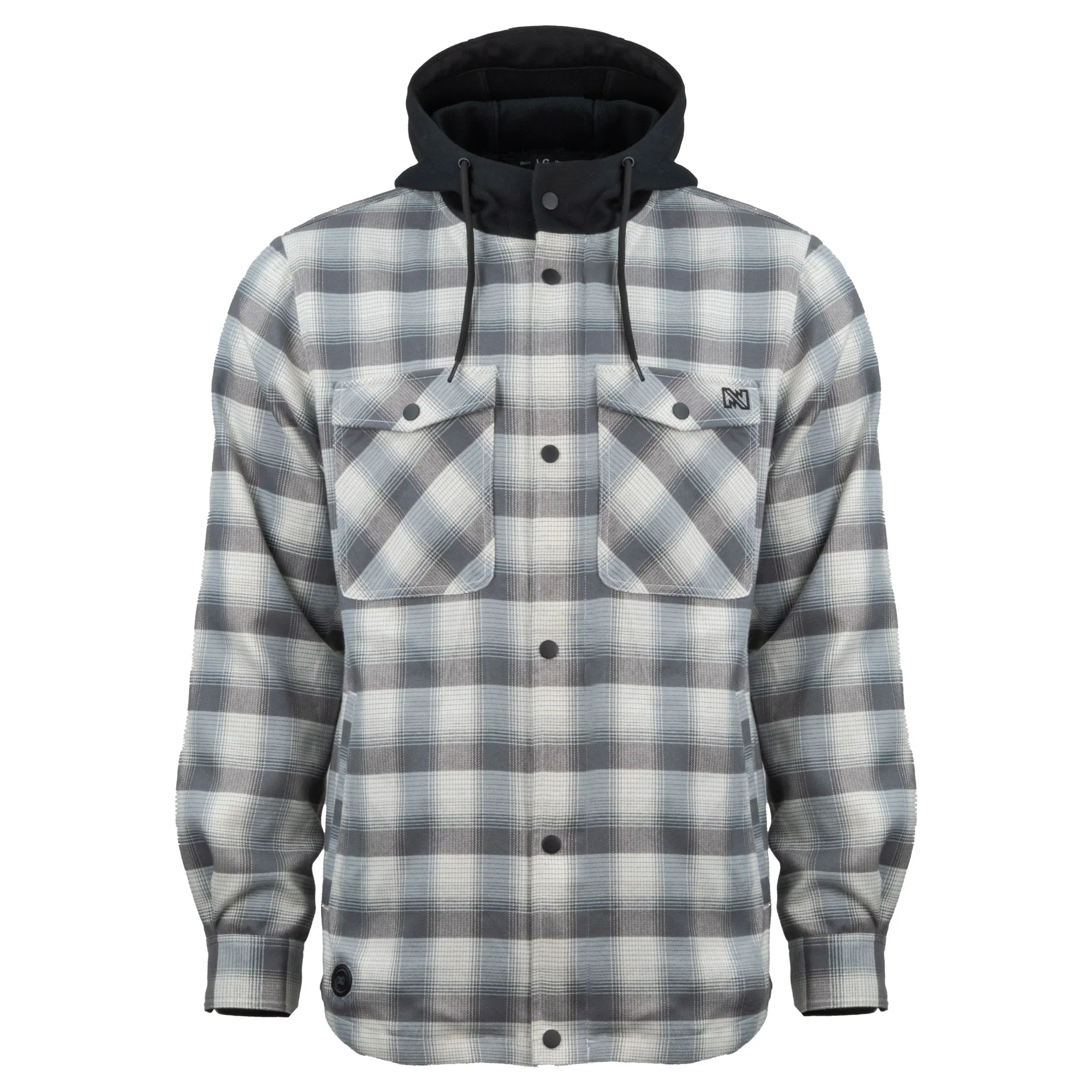 Flannel Hoodie Heated Jacket Men’s