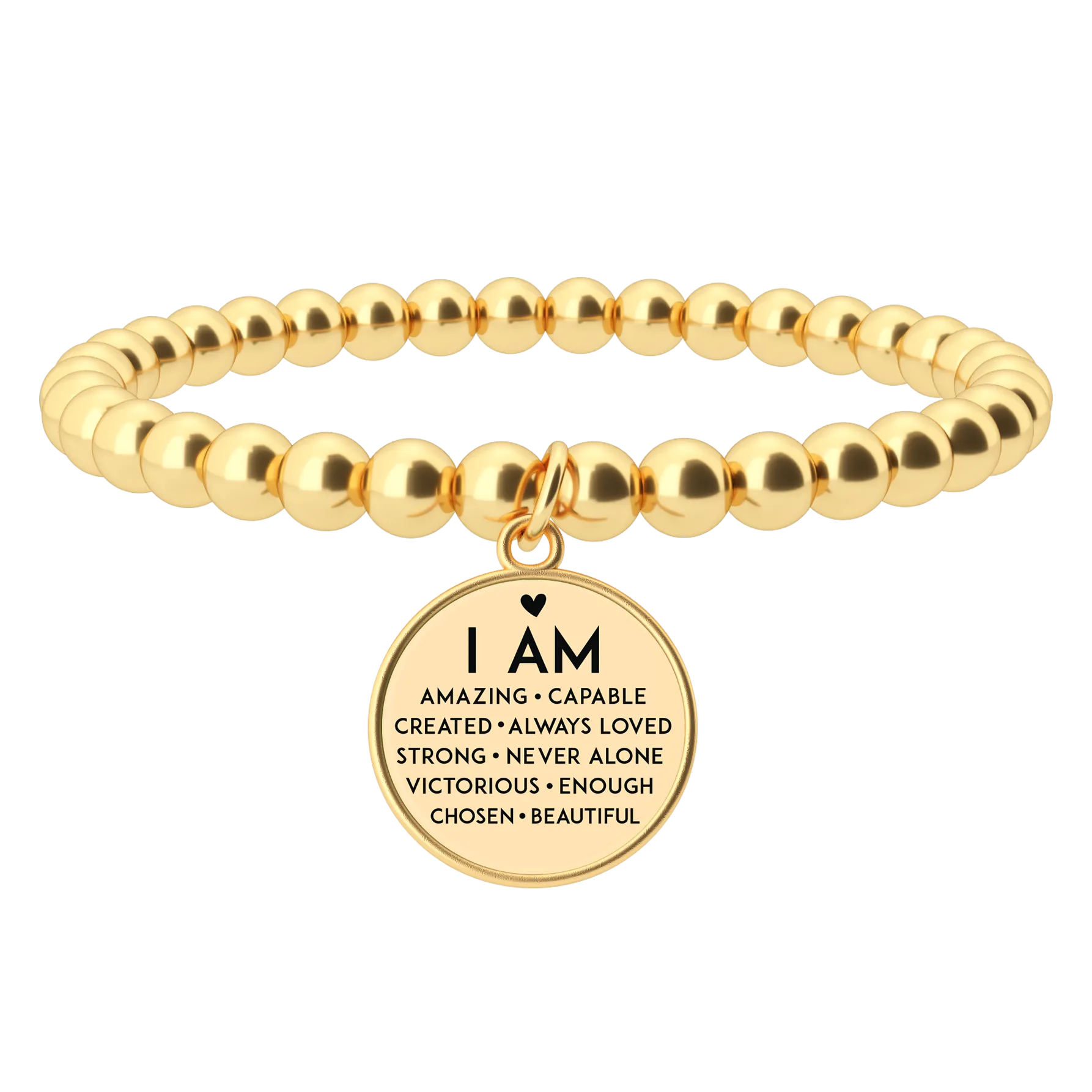 Free Gift - I Am Inspiration - Beaded Bracelet