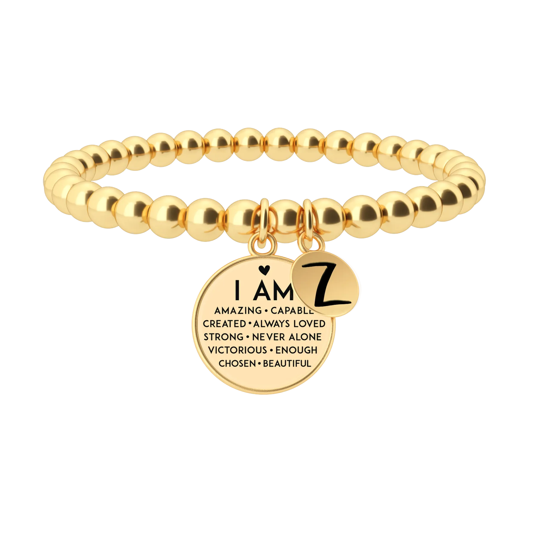 Free Gift - I Am Inspiration - Beaded Bracelet