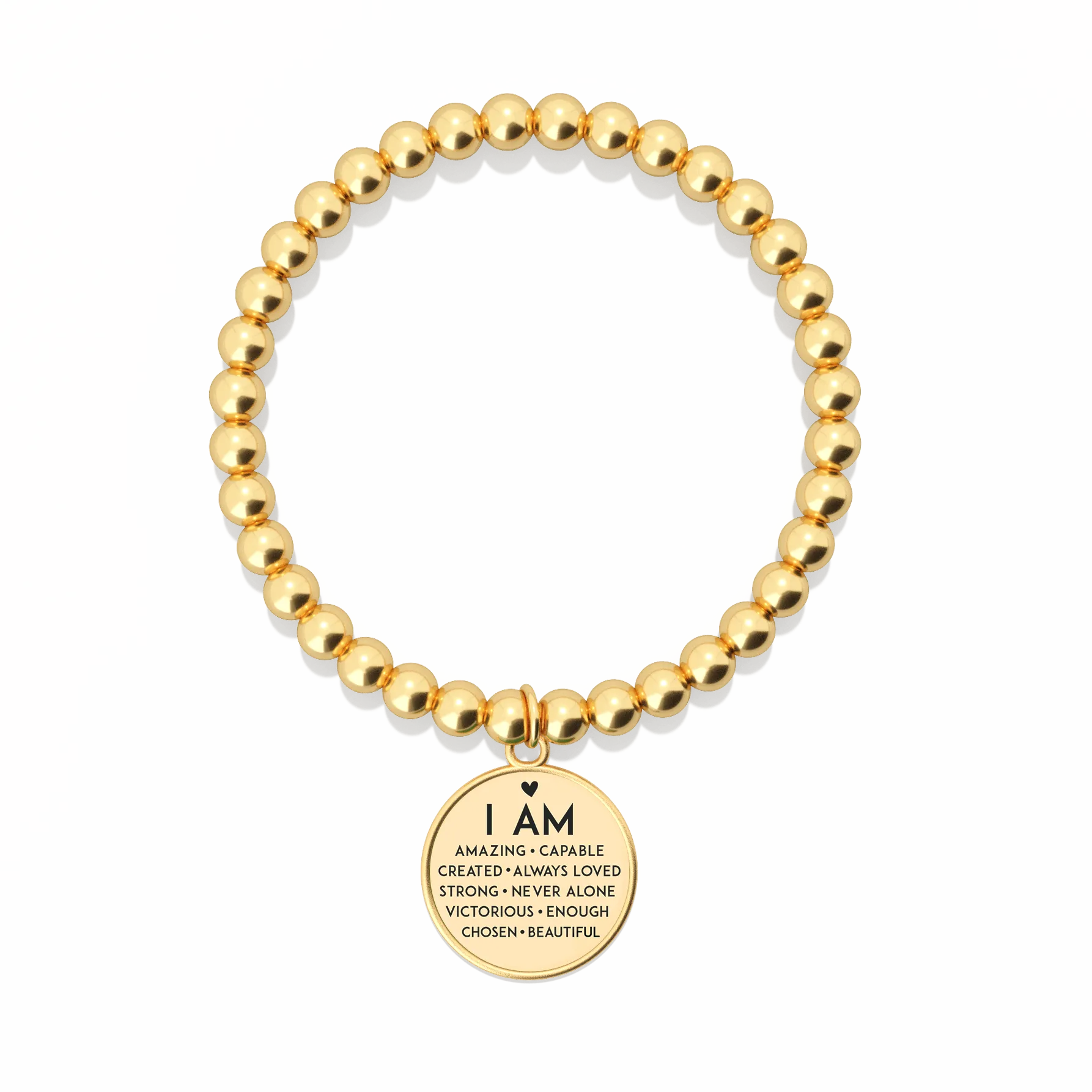 Free Gift - I Am Inspiration - Beaded Bracelet