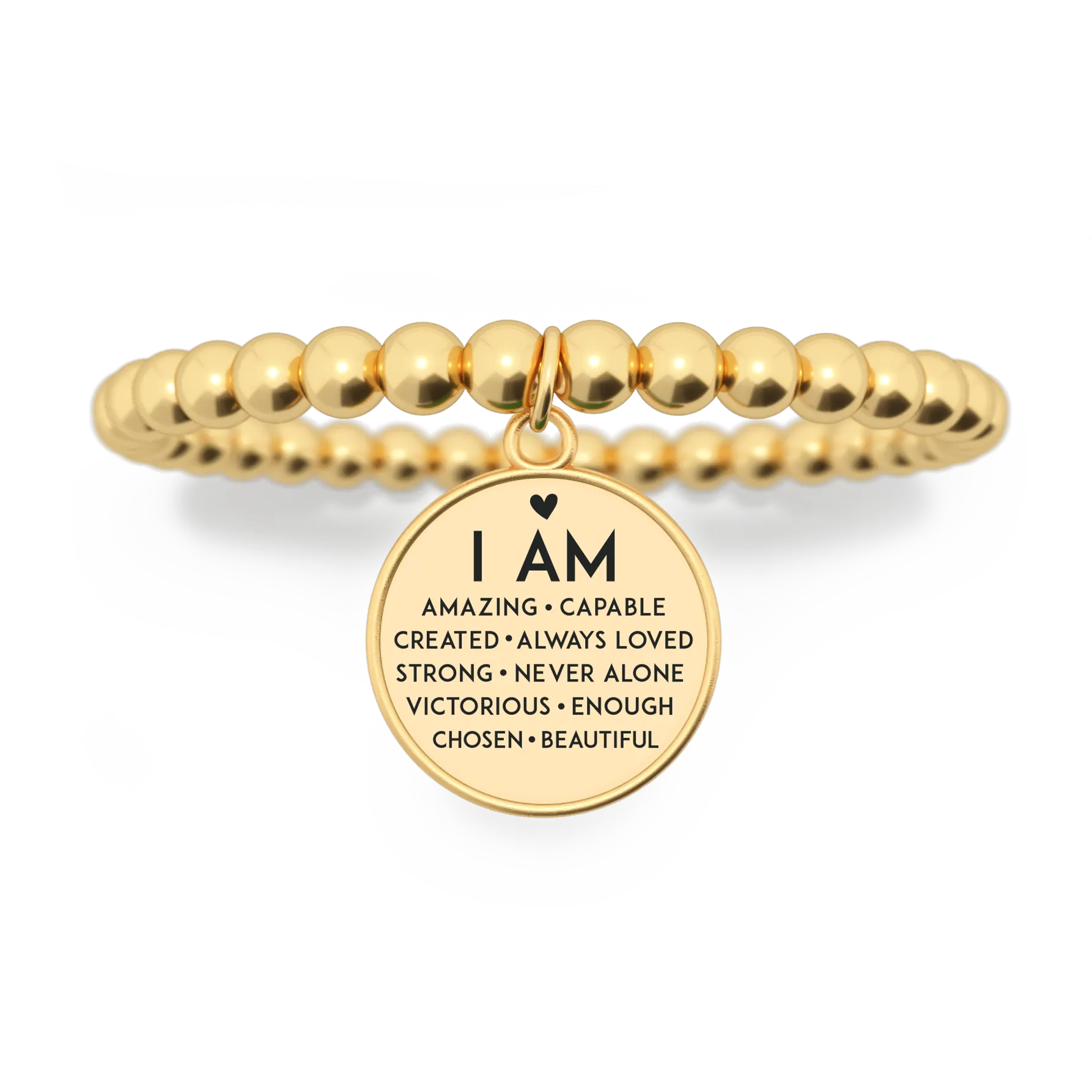 Free Gift - I Am Inspiration - Beaded Bracelet