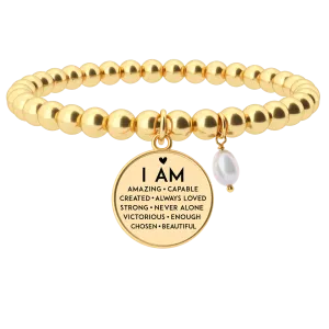 Free Gift - I Am Inspiration - Beaded Bracelet