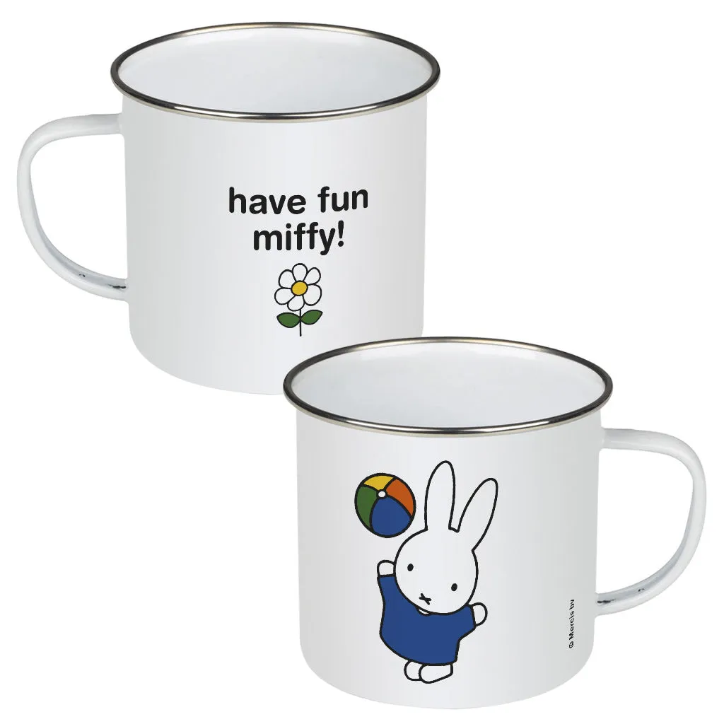 have fun miffy!  Personalised Enamel Mug