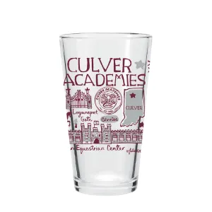 Julia Gash Culver Clear Pint Glass - 16oz