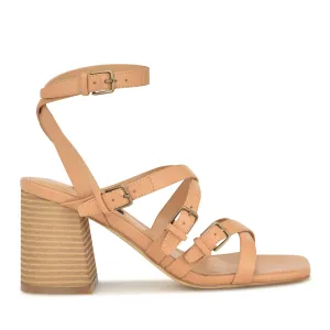 Karrly Ankle Strap Heeled Sandals