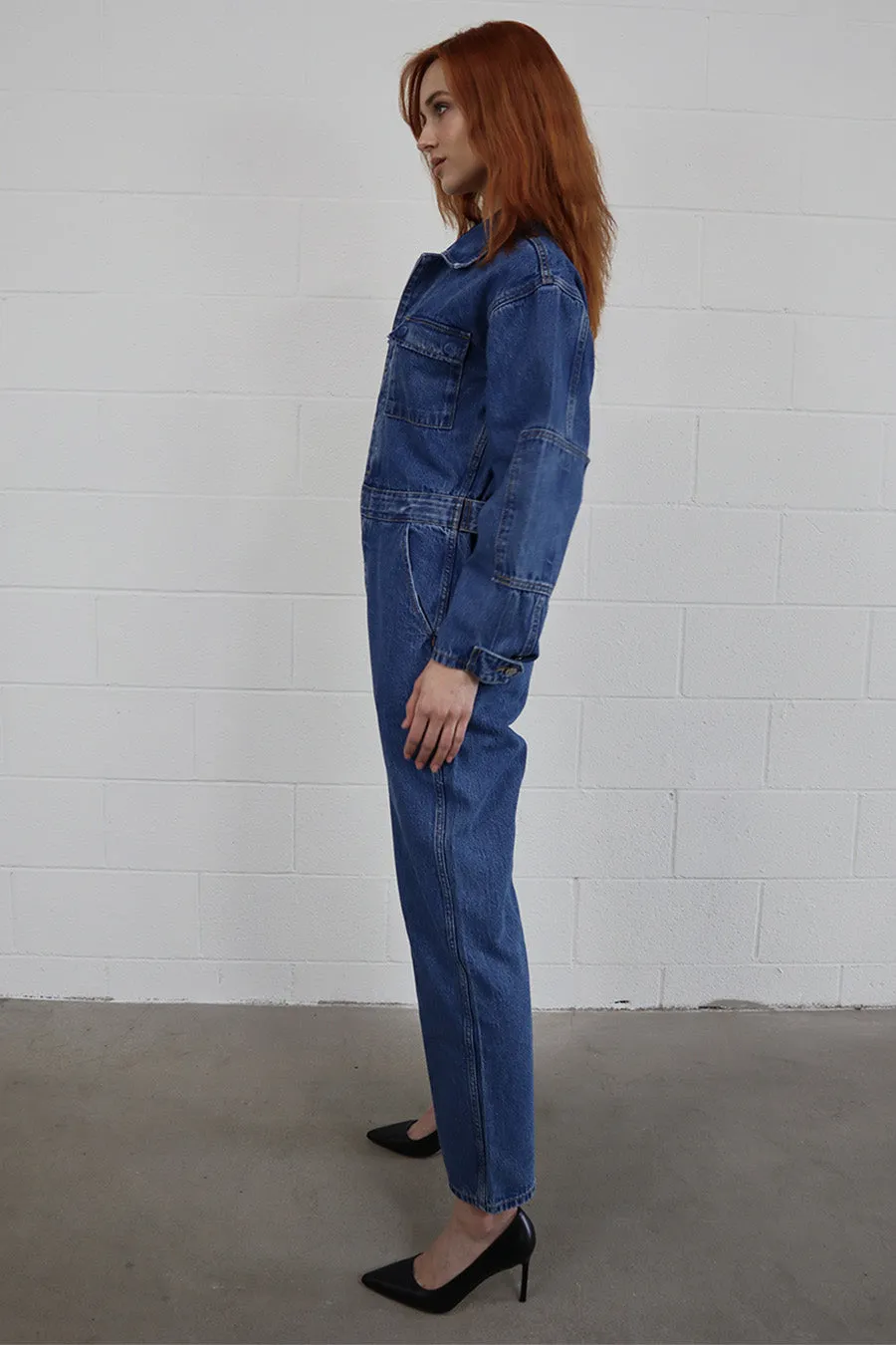 Larsen Utility Jumpsuit - Salina