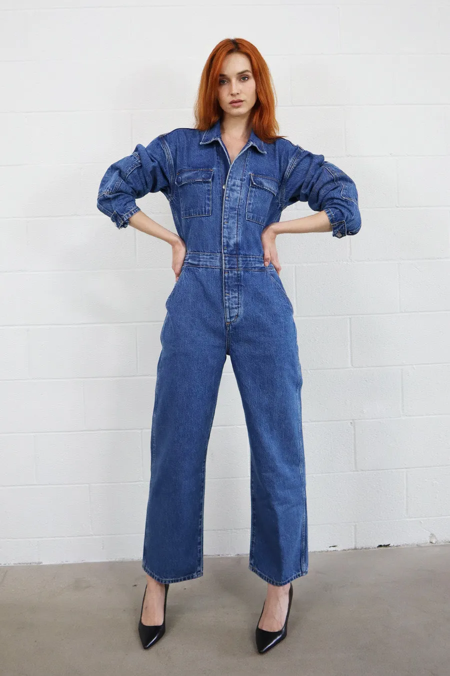 Larsen Utility Jumpsuit - Salina