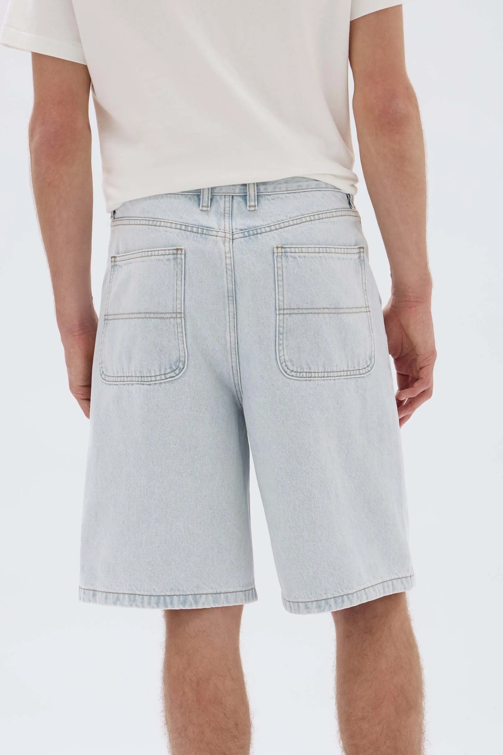 Mens Relaxed Denim Short