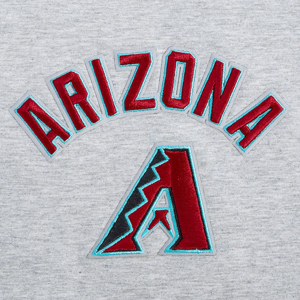 MLB ARIZONA DIAMONDBACKS CLASSIC WOMEN'S RELAXED FIT RACERBACK (HEATHER GREY)