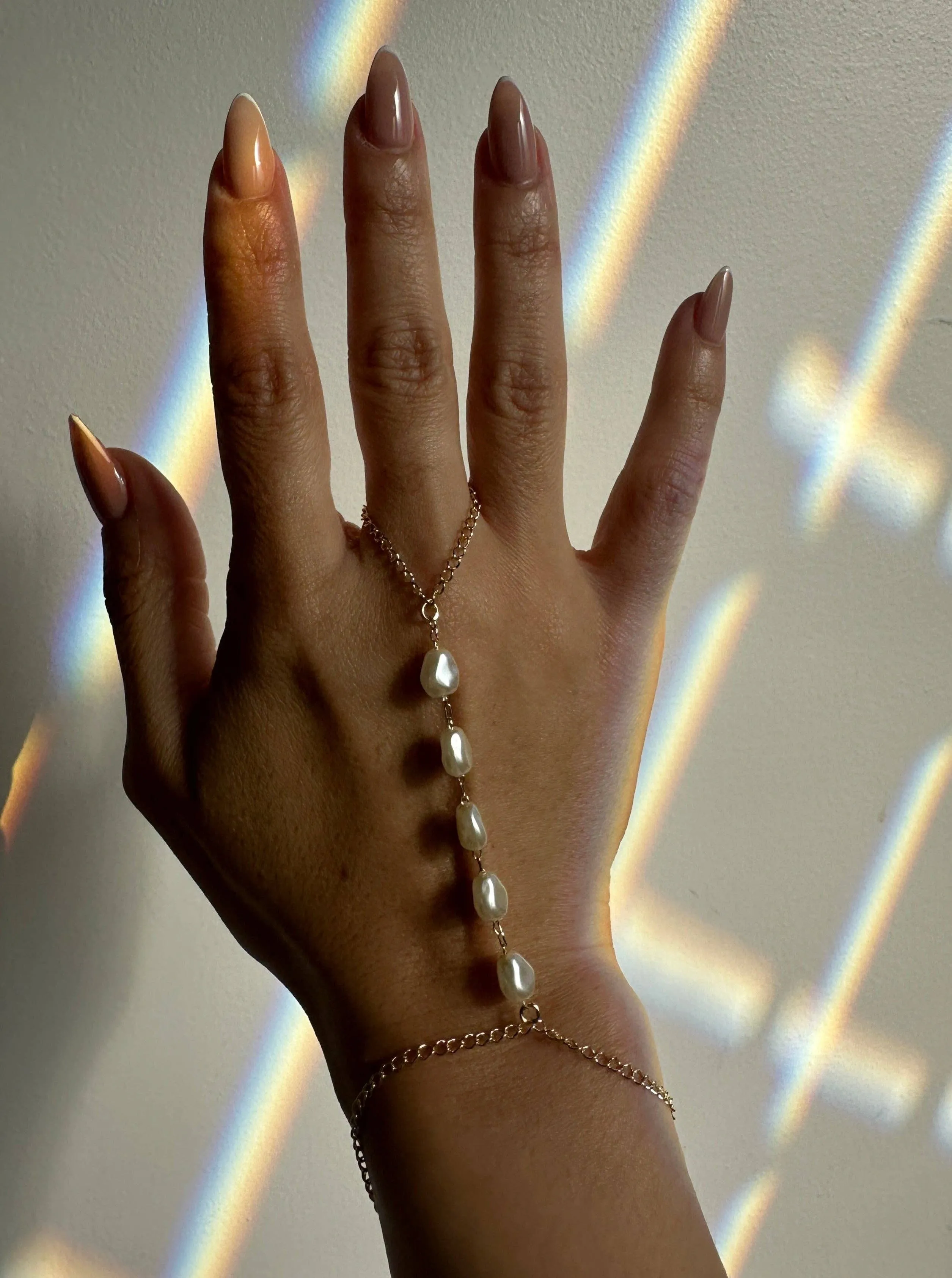 Pearl Hand Chain