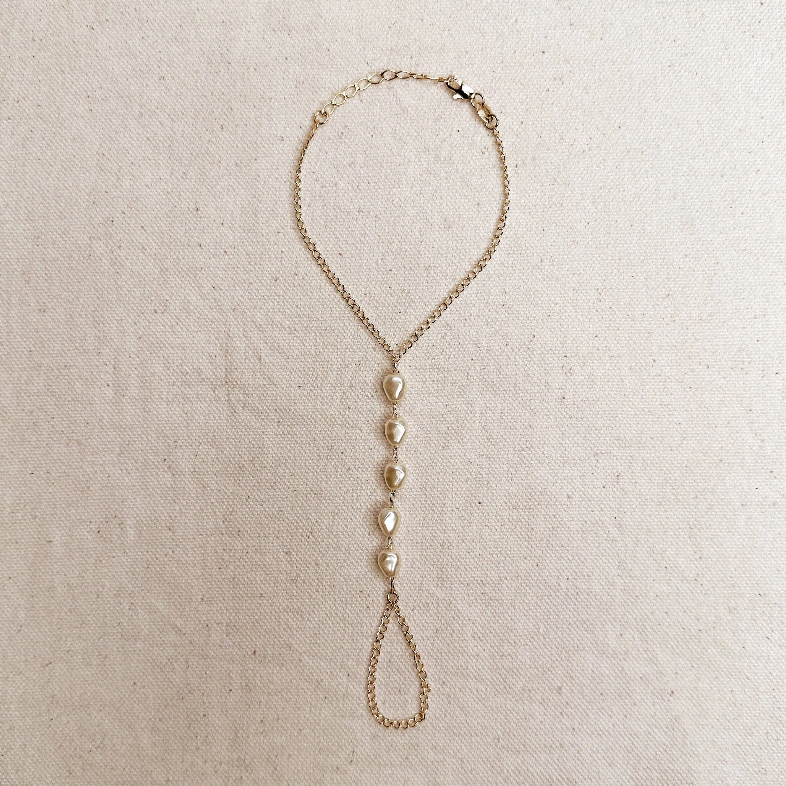 Pearl Hand Chain