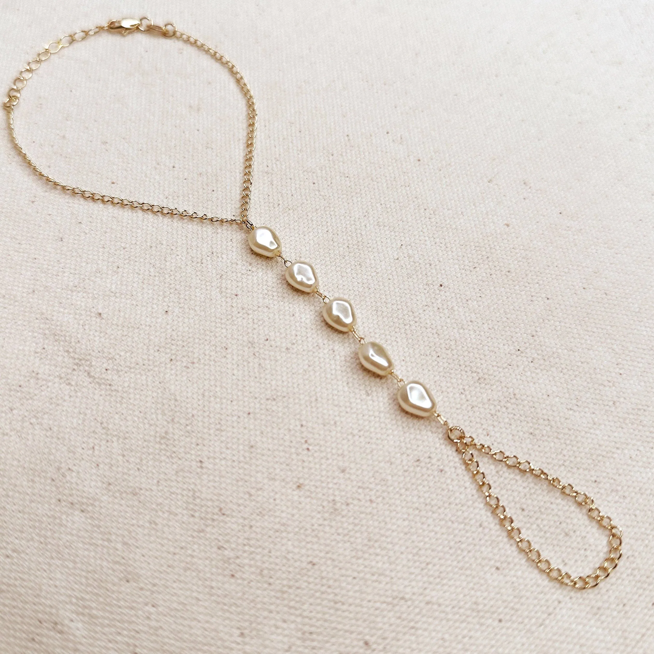 Pearl Hand Chain