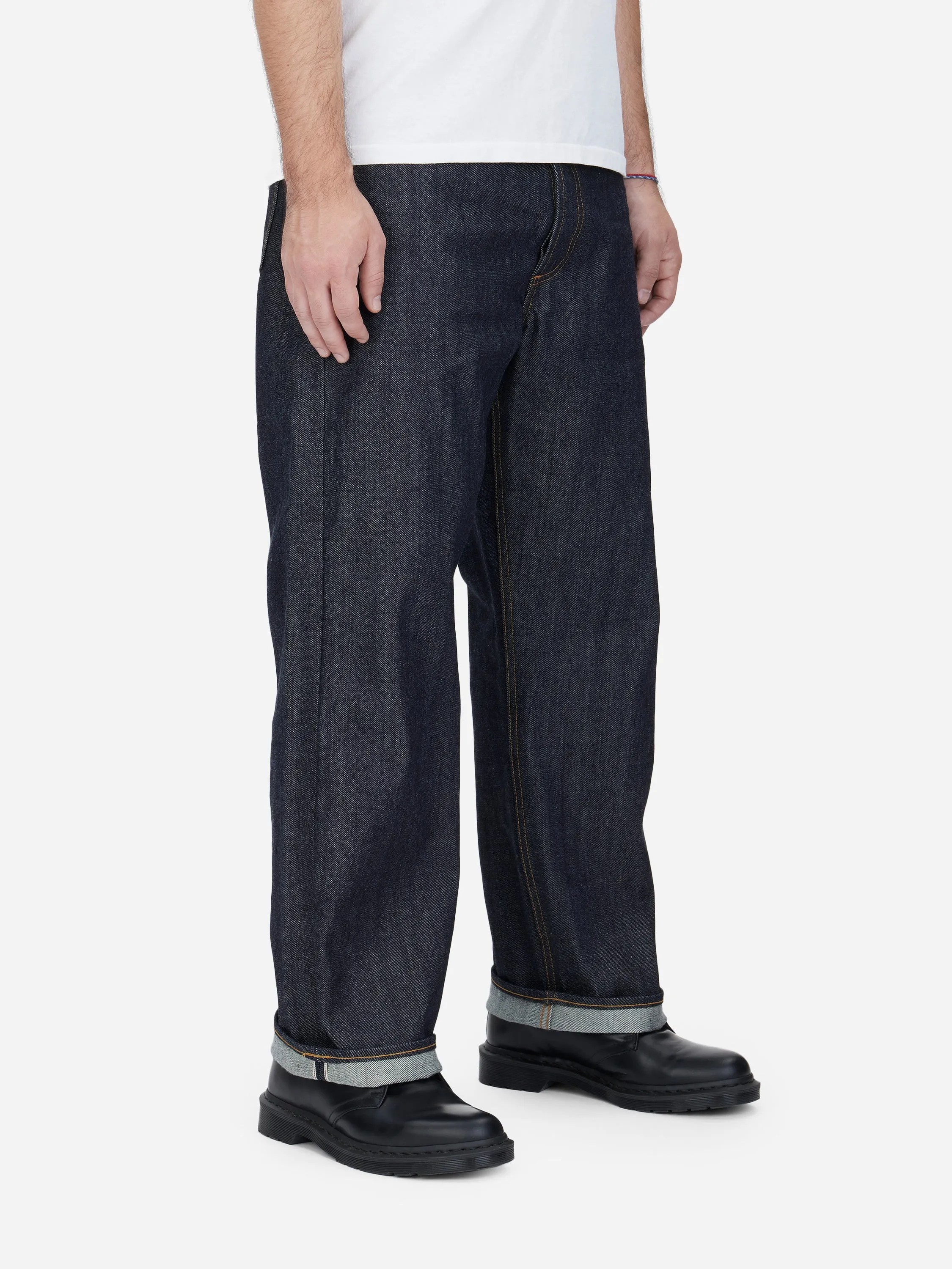 RS-100x ~ Relaxed Straight - Indigo Selvedge