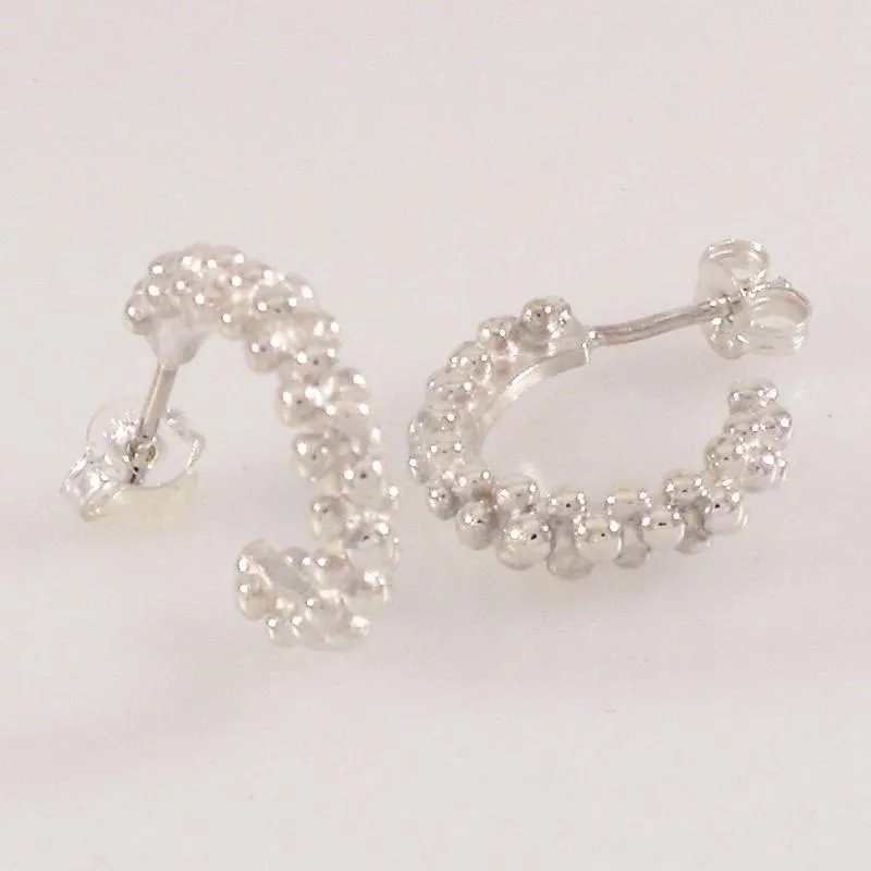 Silver Lining stud earrings