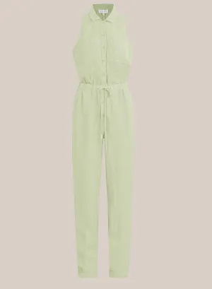 Sunday Pocket Jumpsuit -  Muted Army