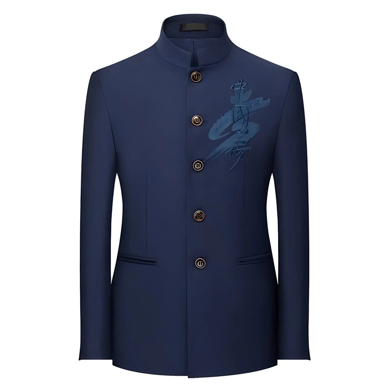 The Dynasty Mandarin Collar Jacket - Multiple Colors