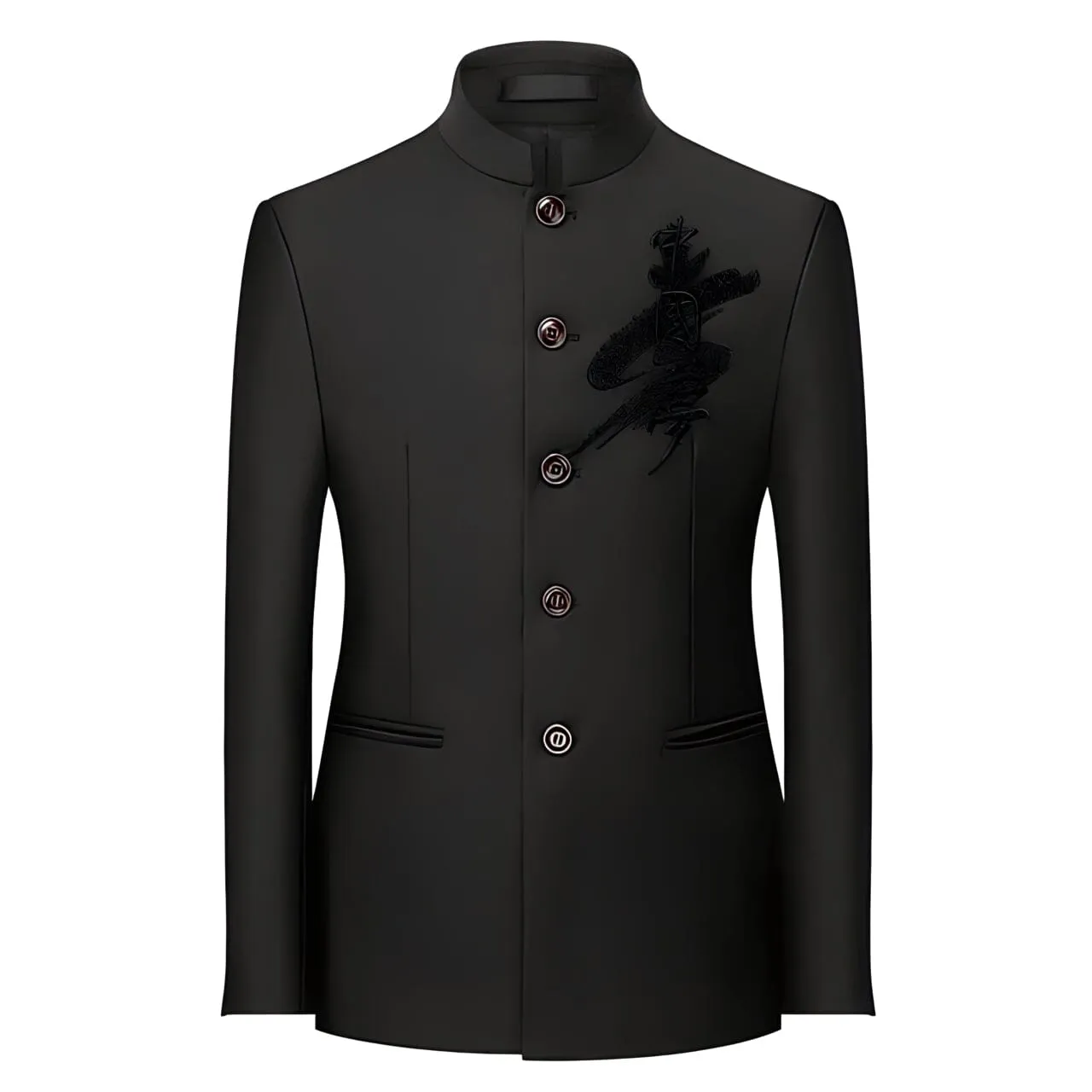 The Dynasty Mandarin Collar Jacket - Multiple Colors