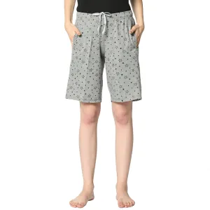 Vimal Jonney Grey Shorts For Women's