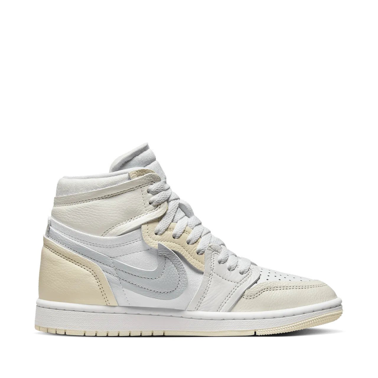 Wmns Air Jordan 1 MM High 'White and Pure Platinum'