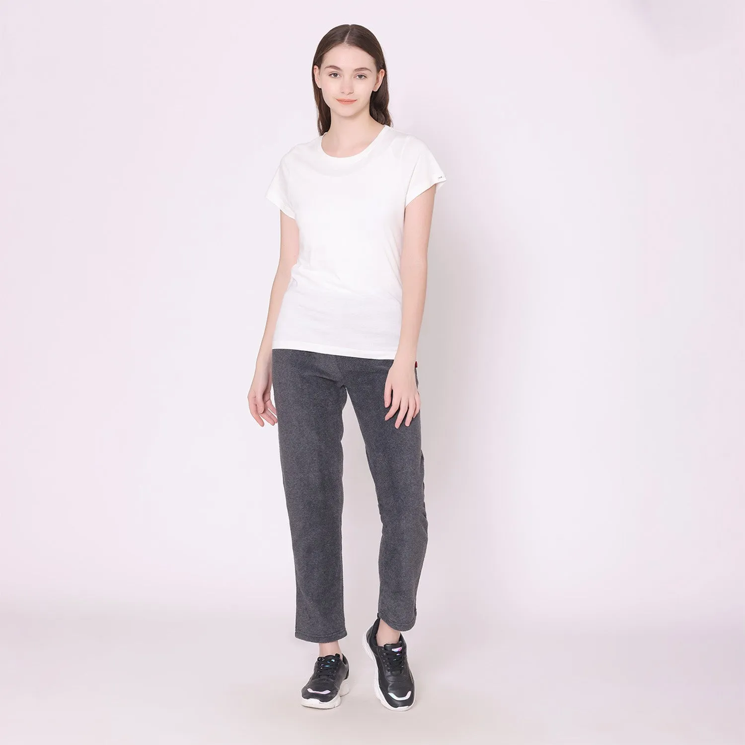 Women's Polar Track Pants - Anthra